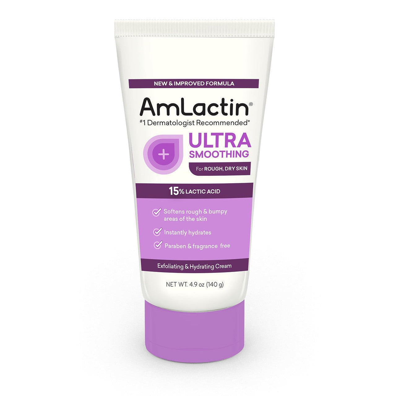 Amlactin Ultra Smoothing Intensely Hydrating Body Cream, 4.9 Oz